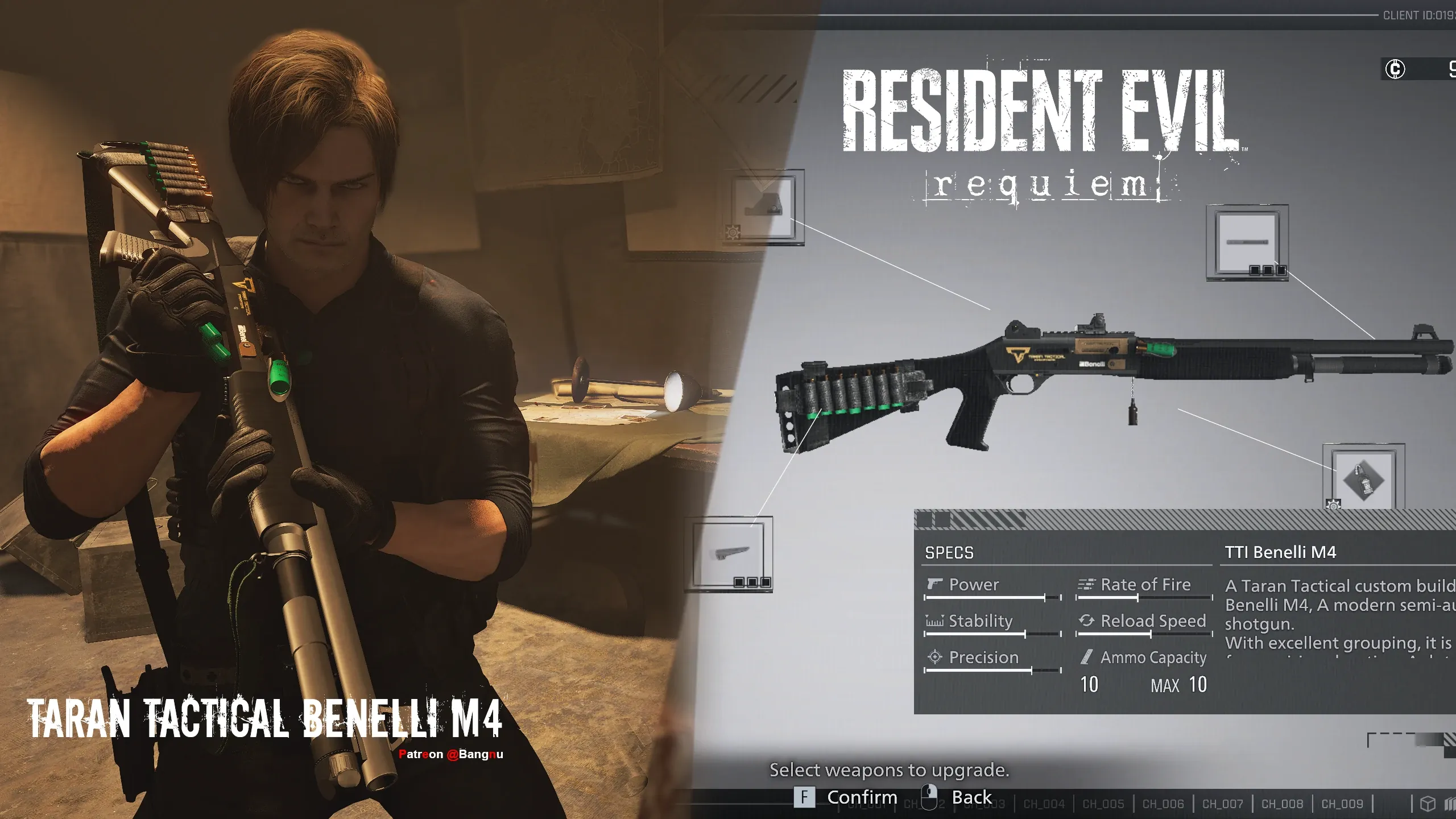 RE9安魂曲武器皮肤+功能强化28MOD合集包效果展示图7