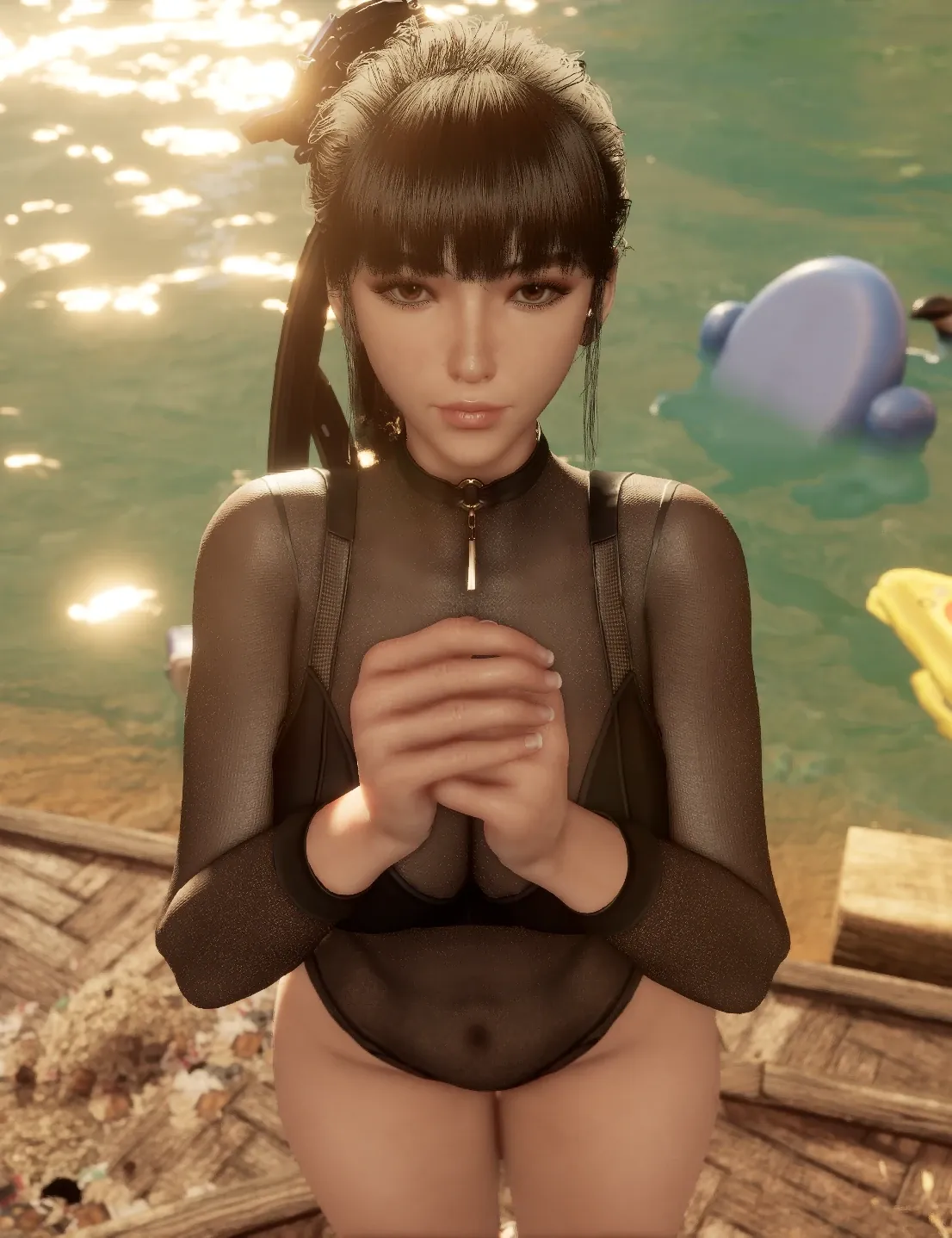 【剑星 × 第一后裔】伊内丝温泉泳装 (CNS版)效果展示图1