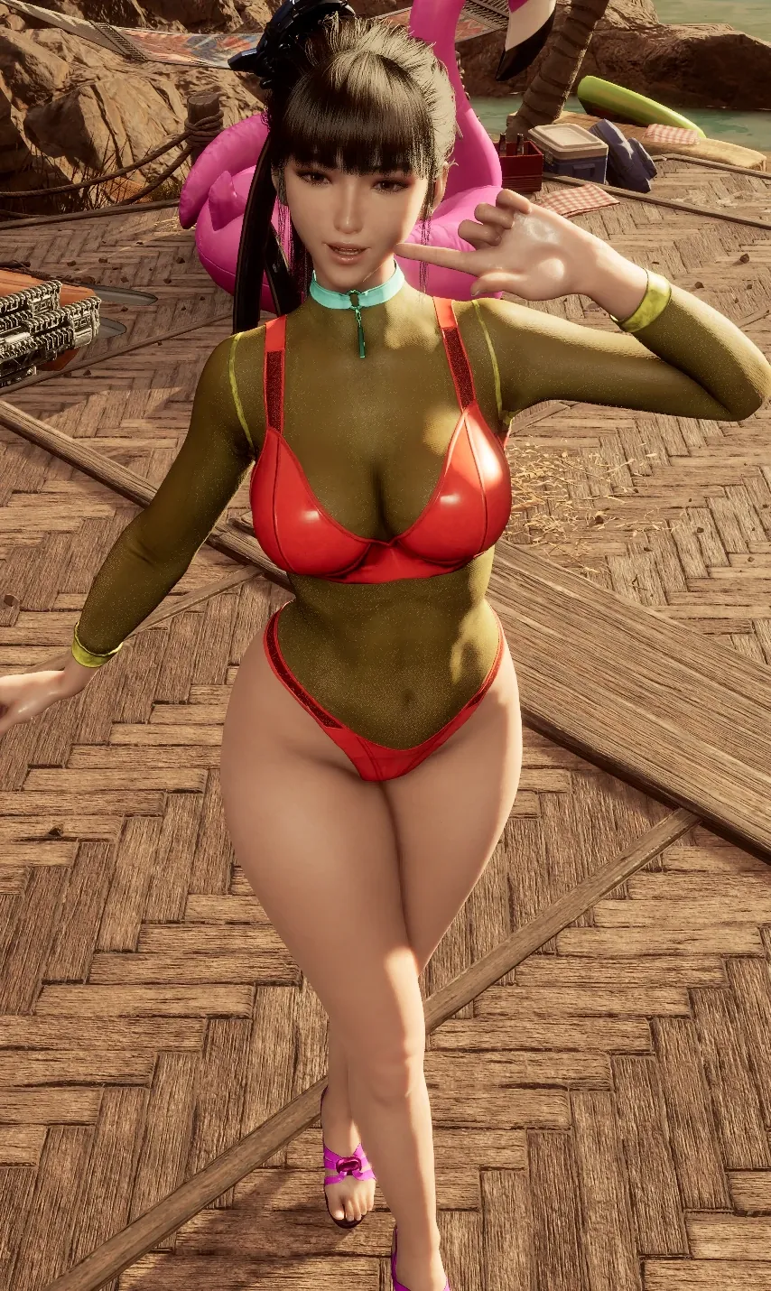 【剑星 × 第一后裔】伊内丝温泉泳装 (CNS版)效果展示图4